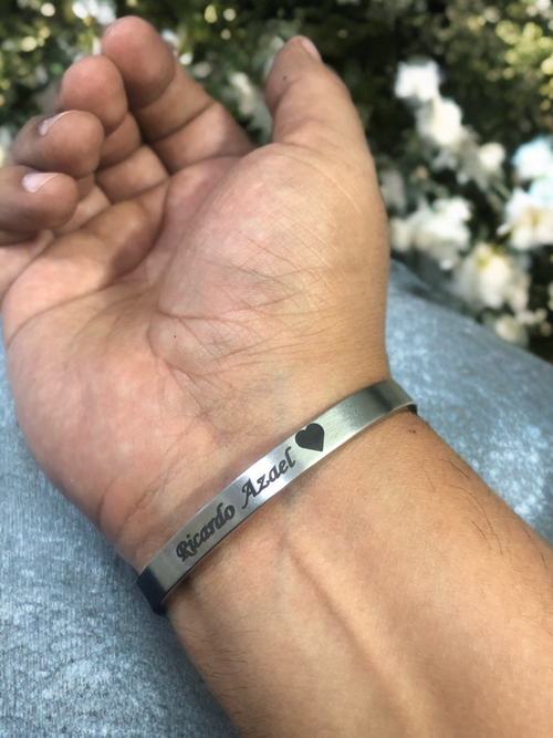 Brazalete Plateado