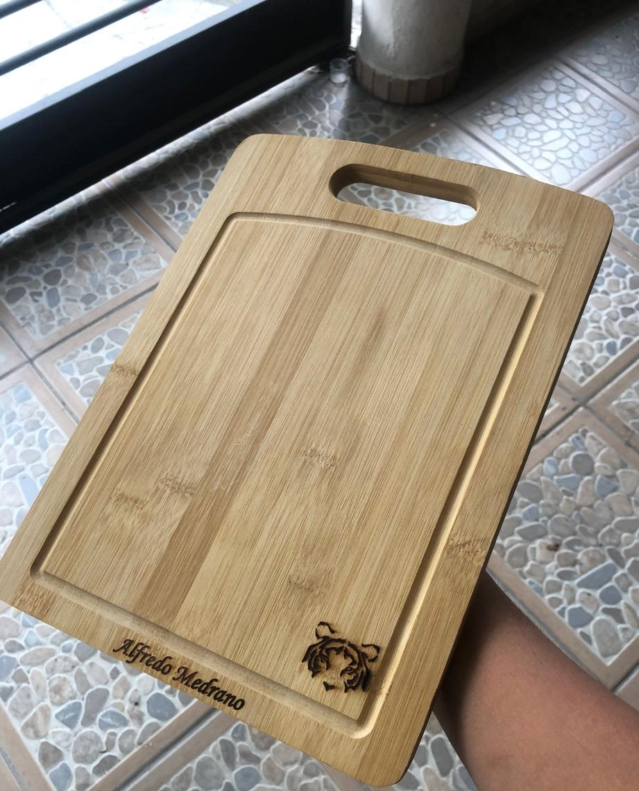 Tabla de Bambú Personalizada para Cocina