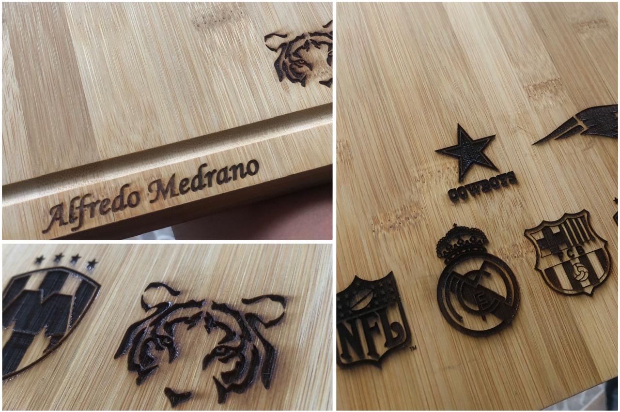 Tabla de Bambú Personalizada para Cocina