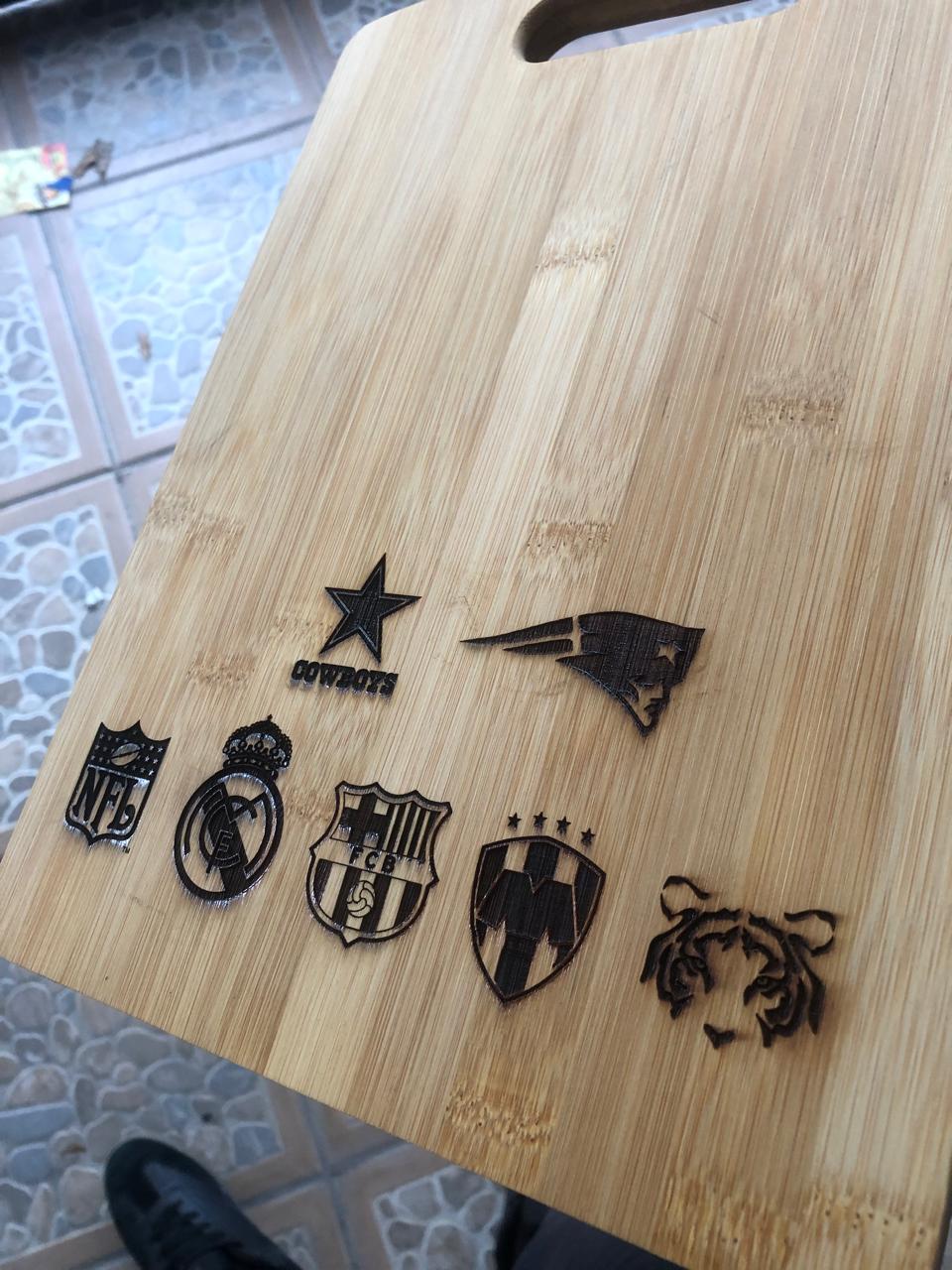 Tabla de Bambú Personalizada para Cocina